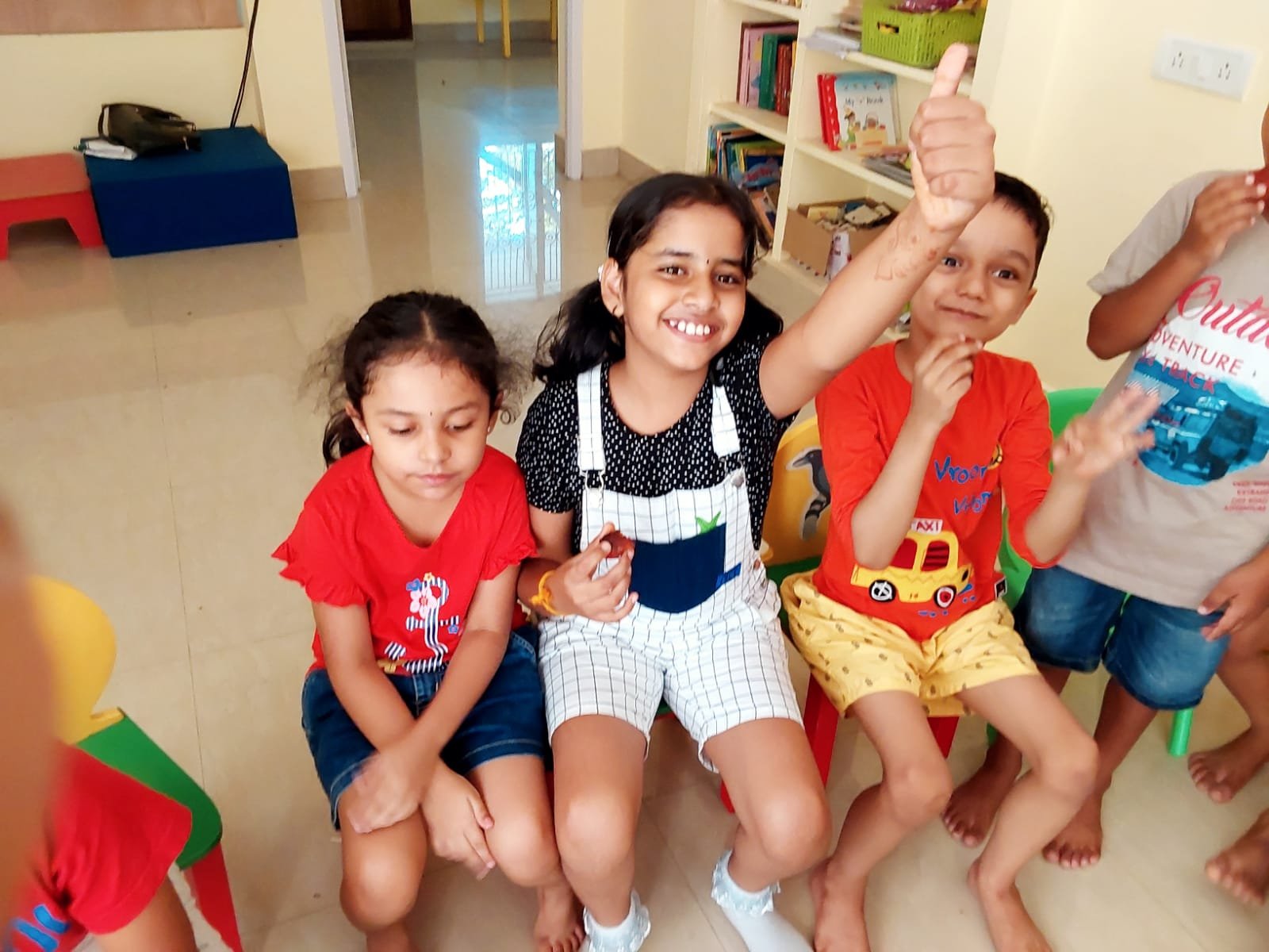 Children learning at SWRL Academy